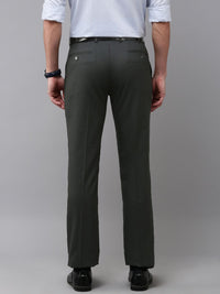 Park Avenue Men Solid Mid-Rise Formal Trousers