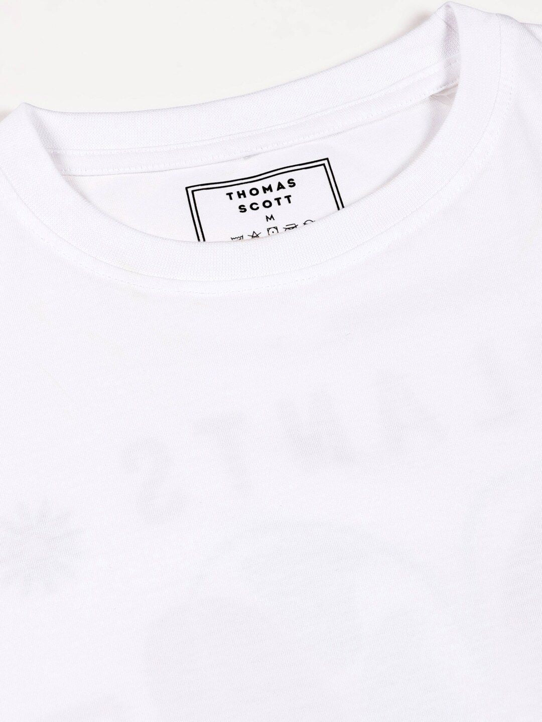 Thomas Scott Typography Printed Pure Cotton T-Shirt