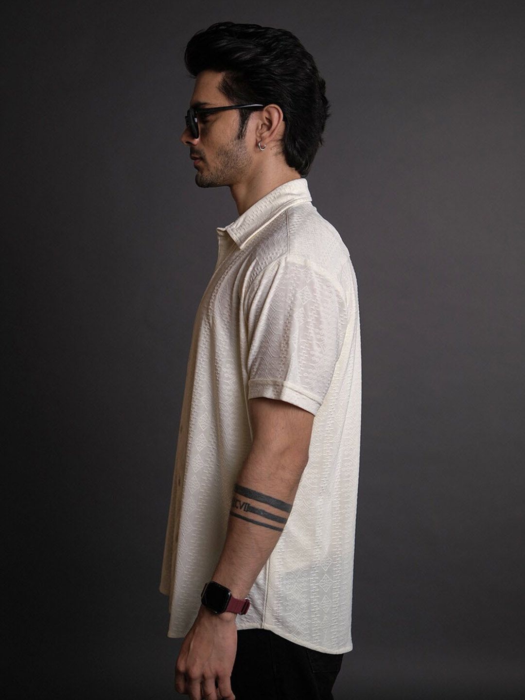 Powerlook India Ethnic Motifs Spread Collar Casual Shirt