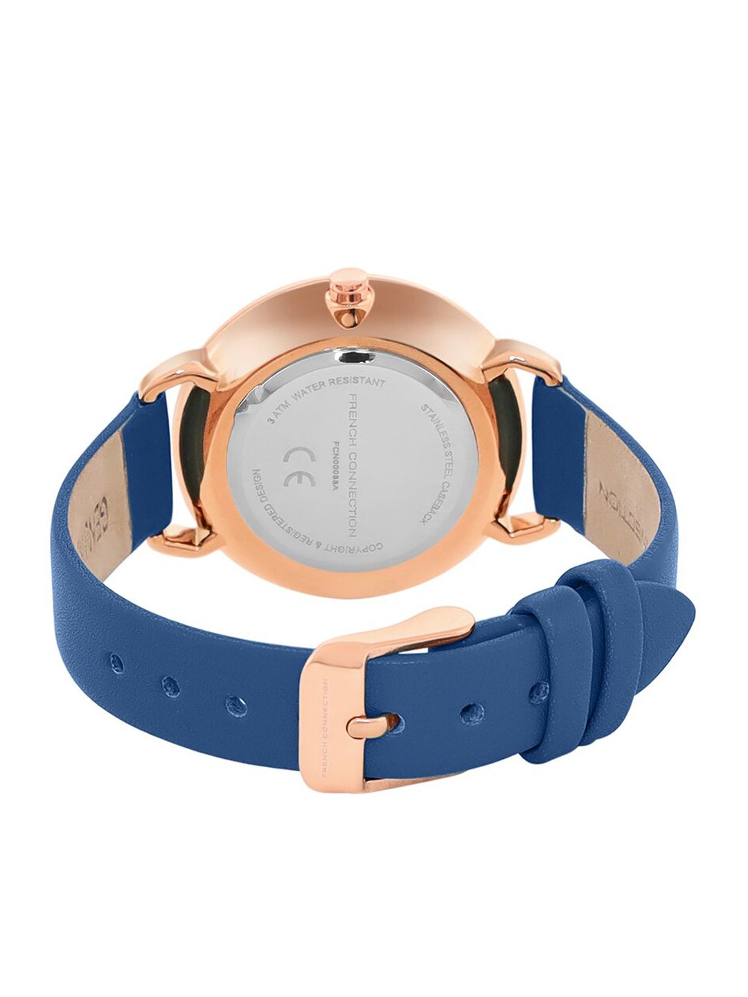 French Connection Women Dial & Leather Straps Analogue Watch FCN00088A