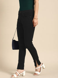 all about you Women Skinny Fit Mid-Rise Stretchable Jeans