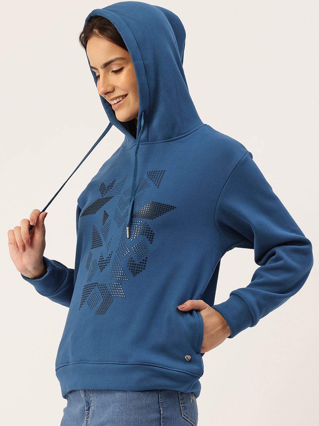 Monte Carlo Embellished Hooded Sweatshirt
