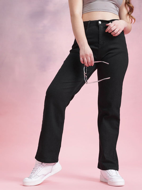 DressBerry Women Straight Fit Stretchable Jeans