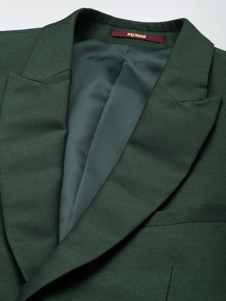 Raymond Single Breasted Contemporary Fit 3-Piece Formal Suit