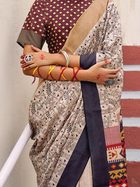 Saree mall Warli Printed Bagh Sarees
