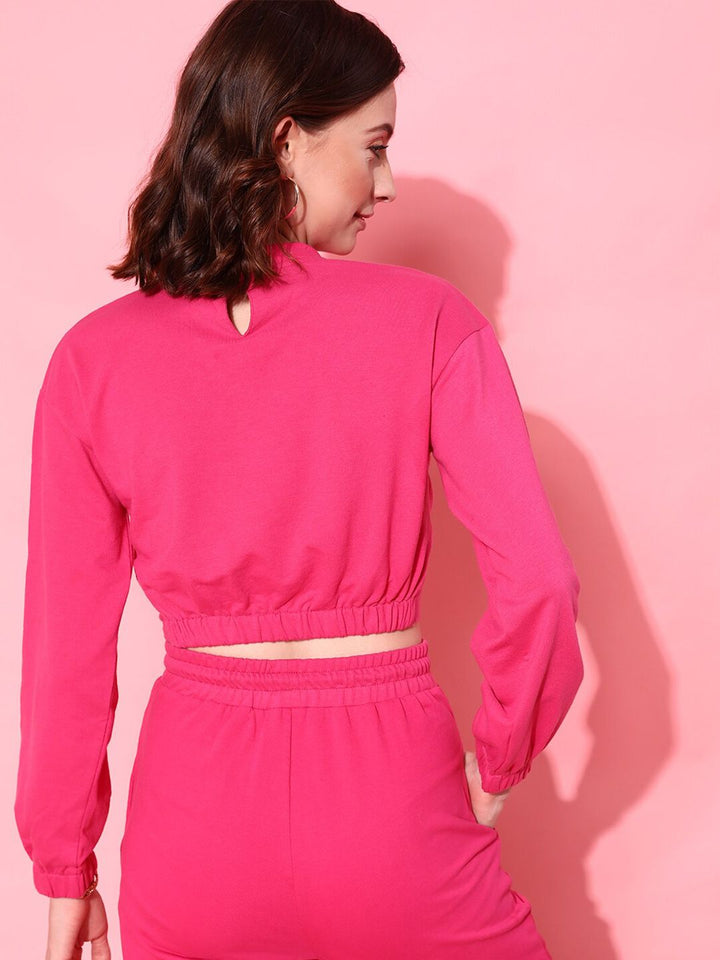 STREET 9 Women Fuchsia Solid Top