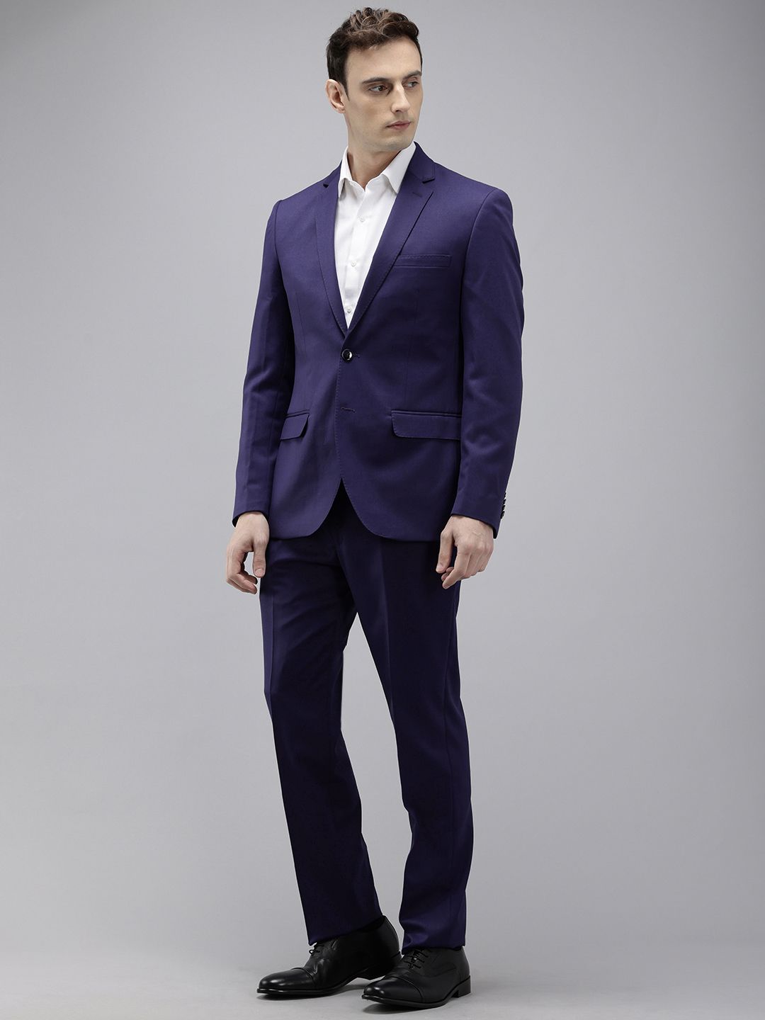 Park Avenue Notched Lapel Single-Breasted Formal 2 Piece Suits