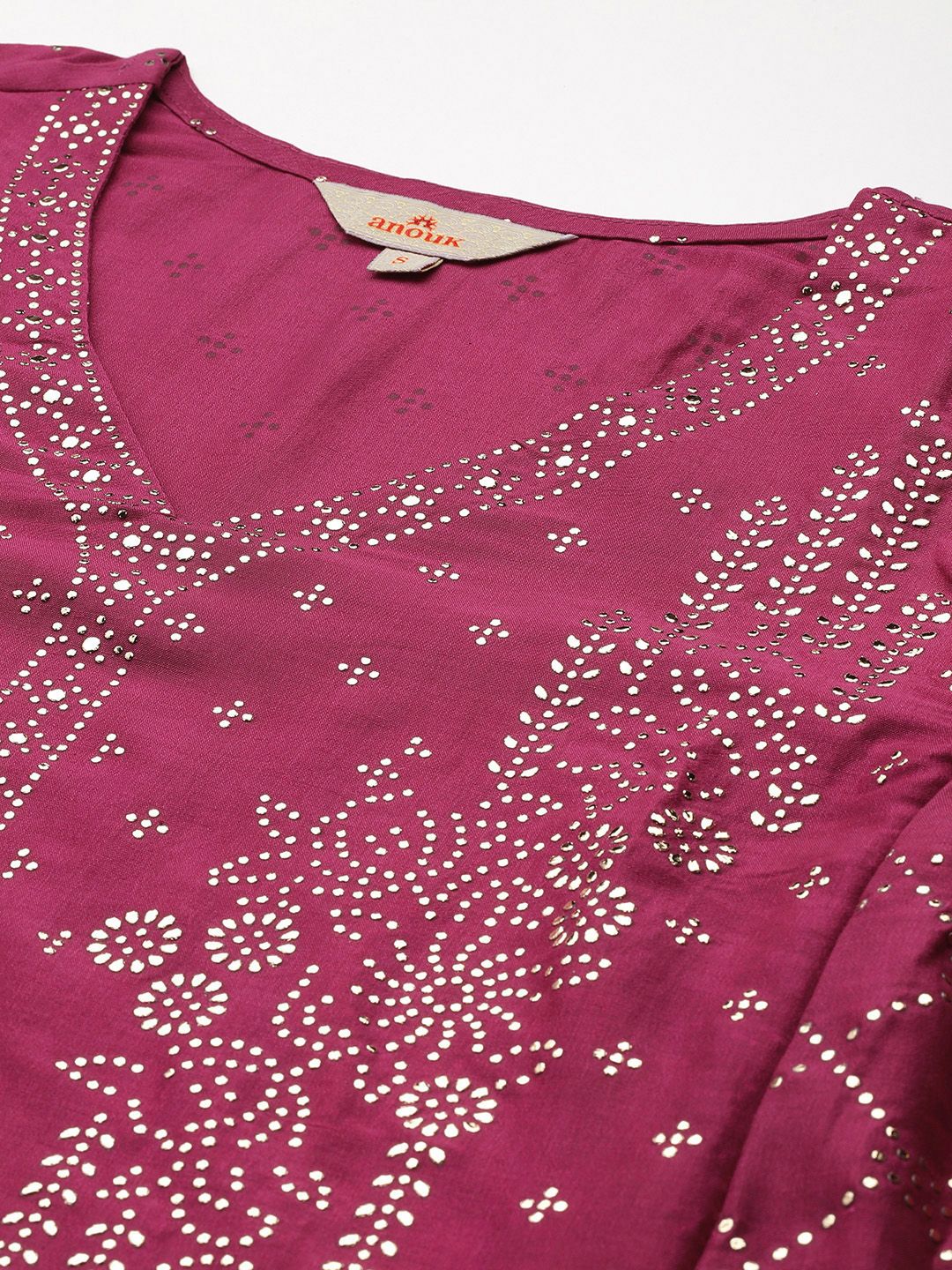 Anouk Tyohaar Collection Embellished A-Line Kurta