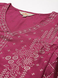 Anouk Tyohaar Collection Embellished A-Line Kurta