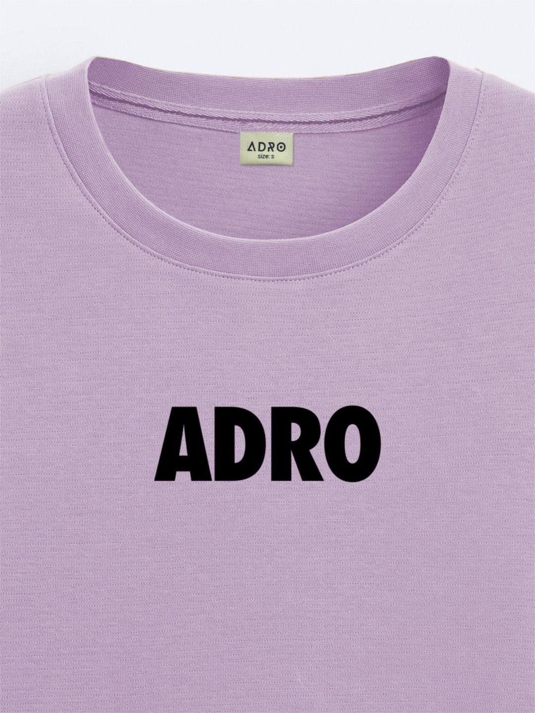 ADRO Lelaki Baju T-Shirt Bersaiz Besar Kapas Lengan Jatuh Bercetak Grafik