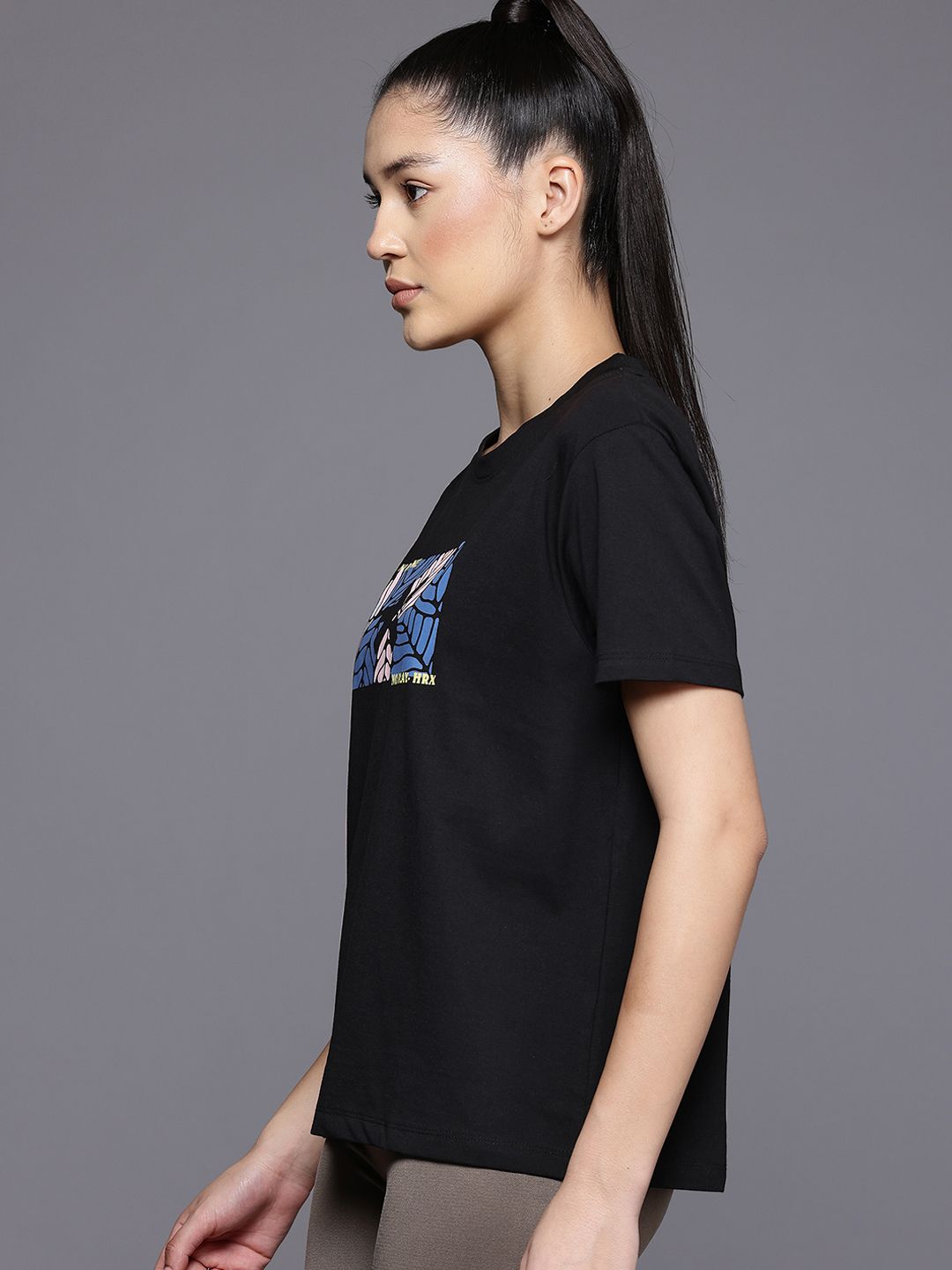 HRX by Hrithik Roshan Regular Fit Lifestyle T-shirt