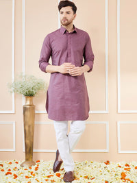 See Designs Shirt Collar Cotton Pathani Kurta