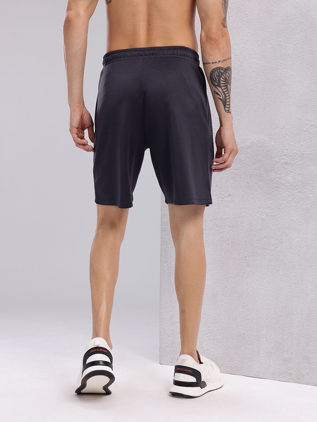HRX by Hrithik Roshan Men Typography Print Rapid-Dry Training Shorts