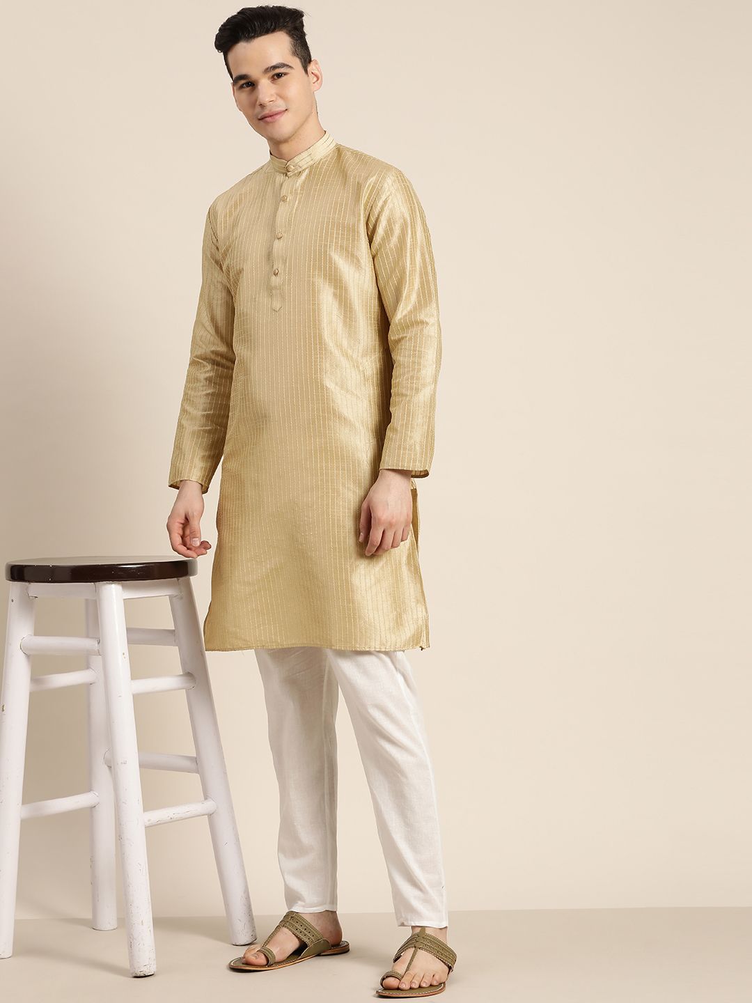 SOJANYA Silk Cotton Kurta