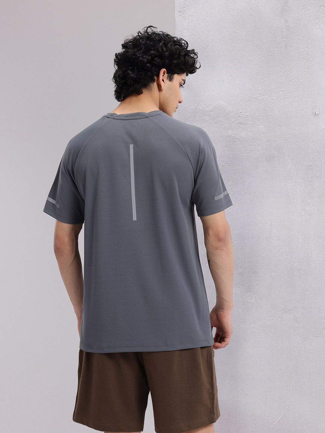 HRX by Hrithik Roshan Men Brand Logo Printed Rapid-Dry Training T-shirt