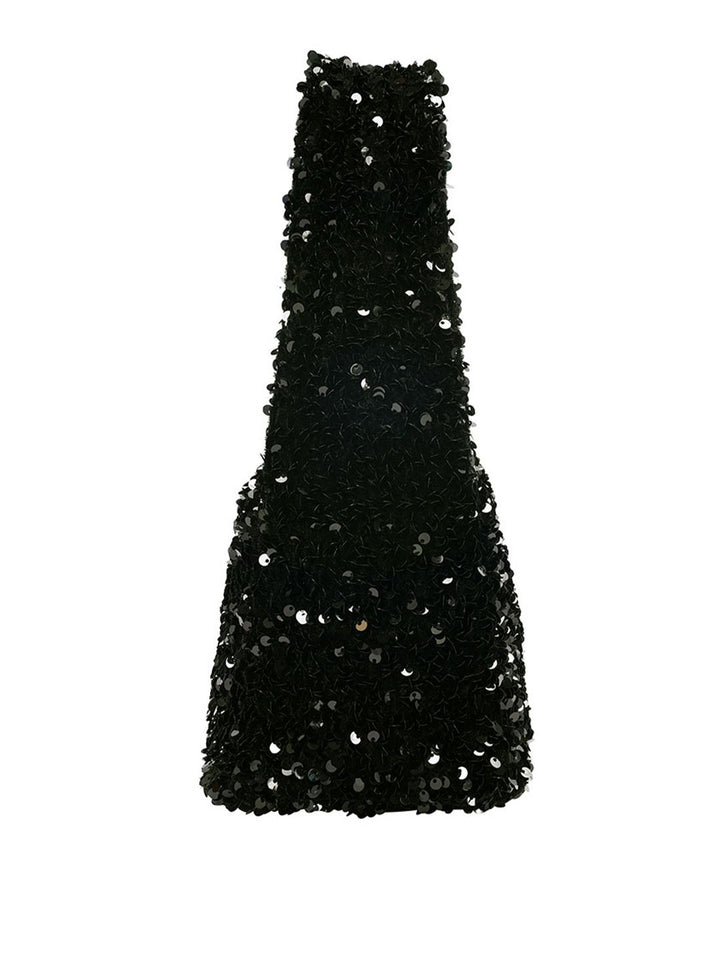 Lino Perros Embellished Structured Party Shoulder Bag