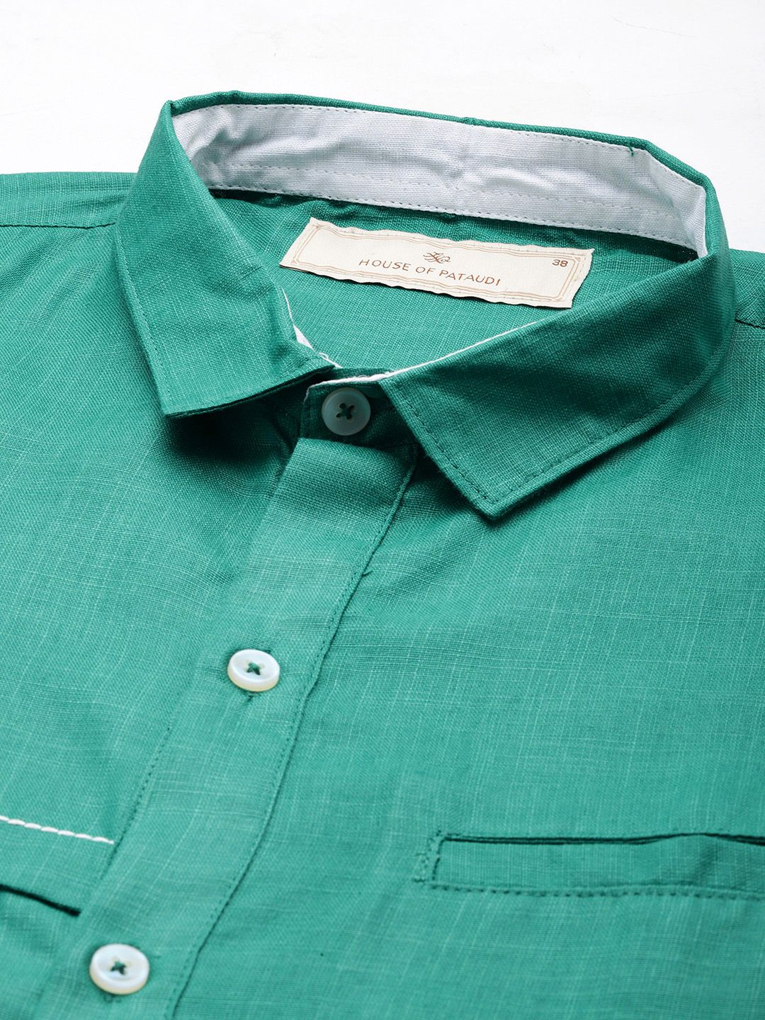 House of Pataudi Men Jashn Pathani Kurta With Trousers