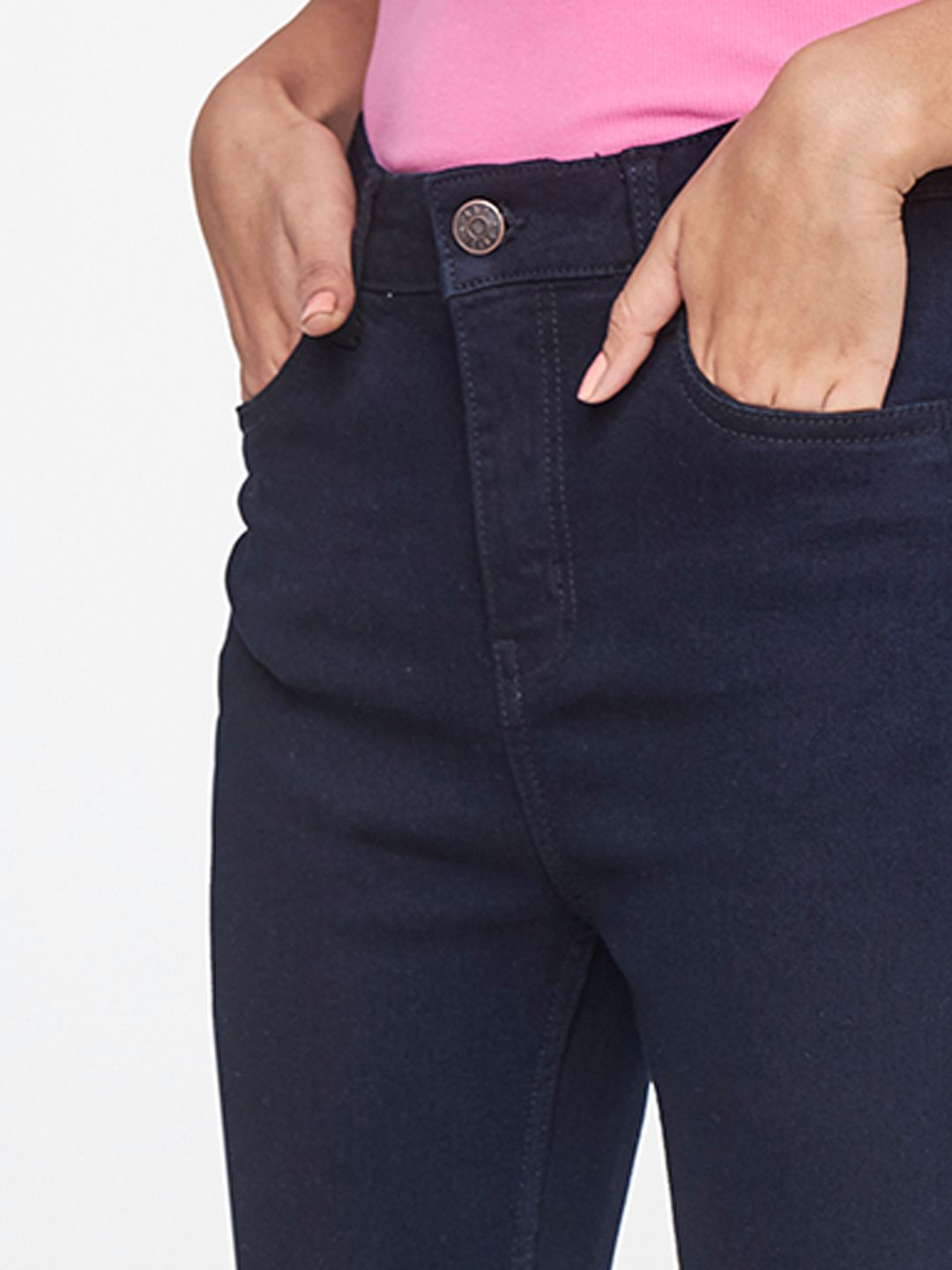 AND Women Mid-Rise Skinny Fit Stretchable Jeans