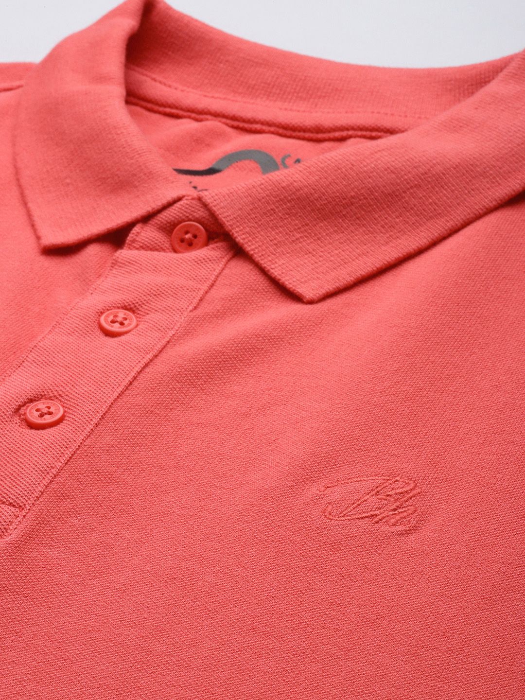 Being Human Polo Collar Pure Cotton T-shirt