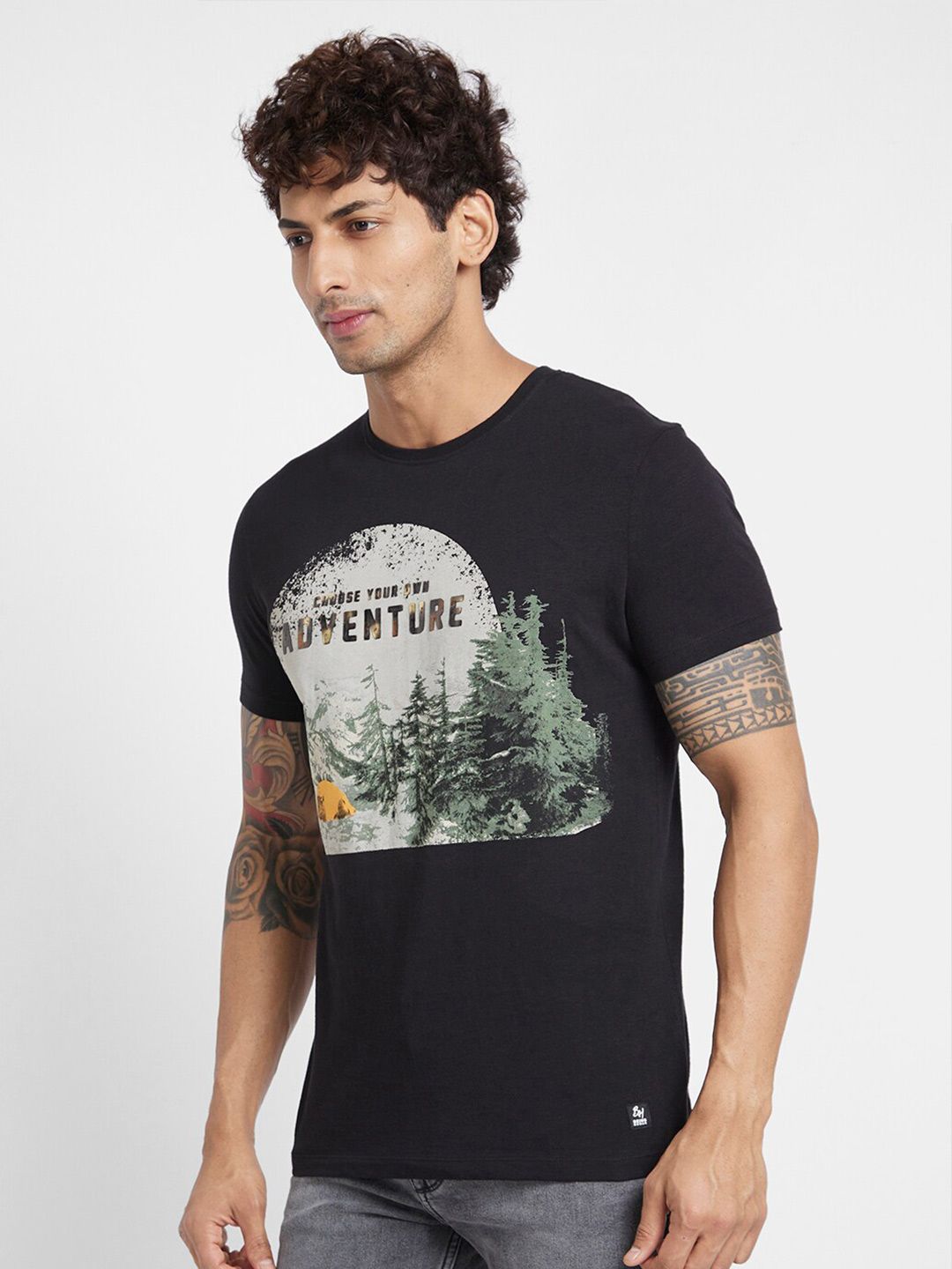 Being Human Graphic Printed T-shirt