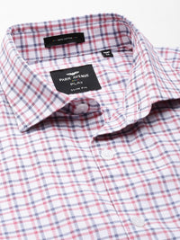 Park Avenue Pure Cotton Slim Fit Checked Casual Shirt