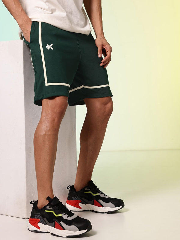 HRX by Hrithik Roshan Men Self Designed Rapid-Dry Shorts