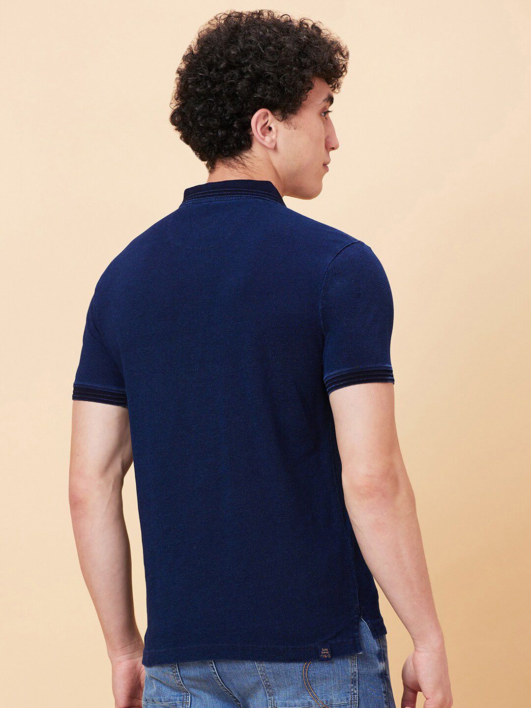 Being Human Cotton Polo Collar Short Sleeves Casual T-shirt