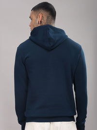 ADRO Men Printed Hooded Sweatshirt