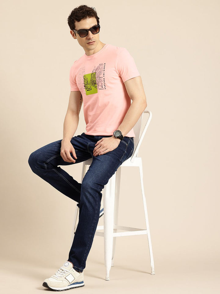 Being Human People and Places Printed Pure Cotton T-shirt