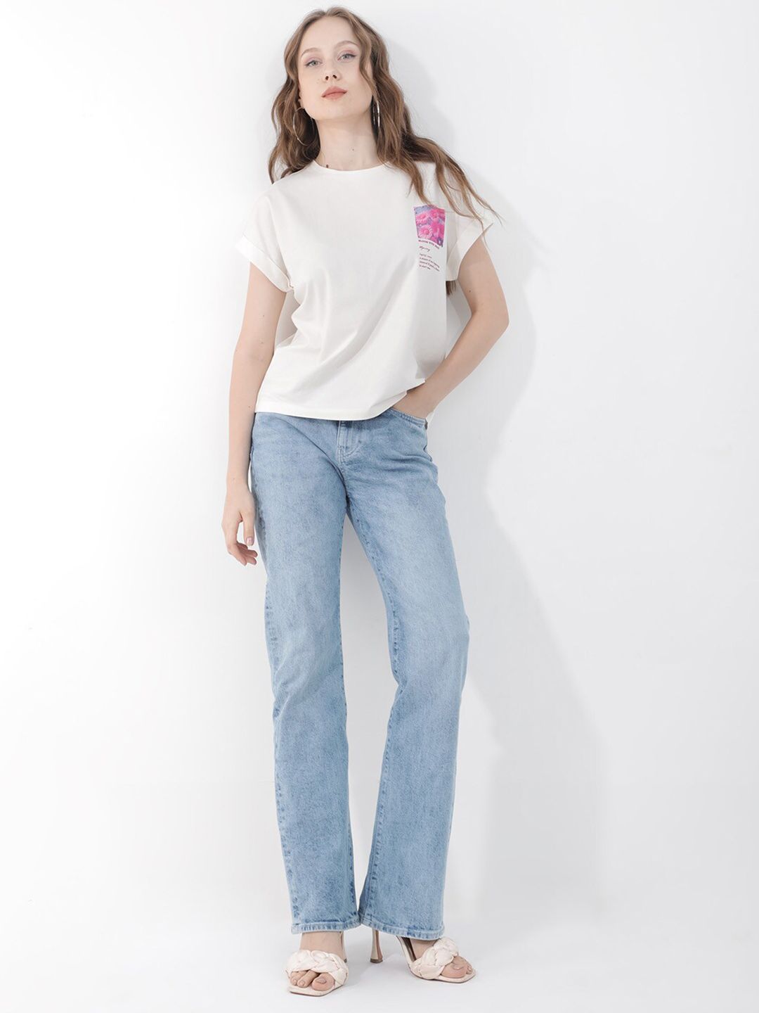 RAREISM Women Raw Edge T-shirt
