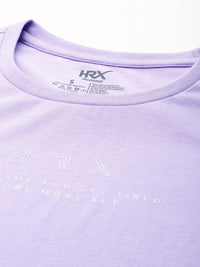 HRX by Hrithik Roshan Brand Logo Printed Rapid-Dry Training T-shirt