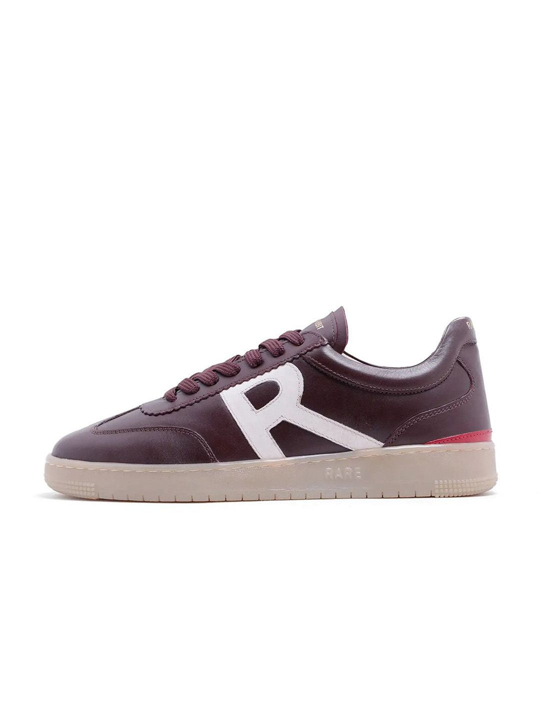 RARE RABBIT Men Leather Lace-Up Sneakers