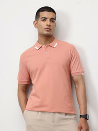 ether Contrast Collar Classic Fit Organic Cotton T-shirt