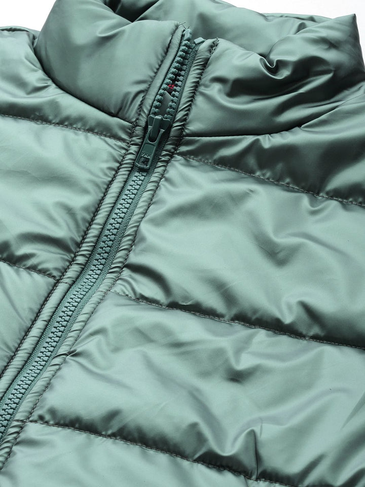 DressBerry Mock Collar Padded Jacket