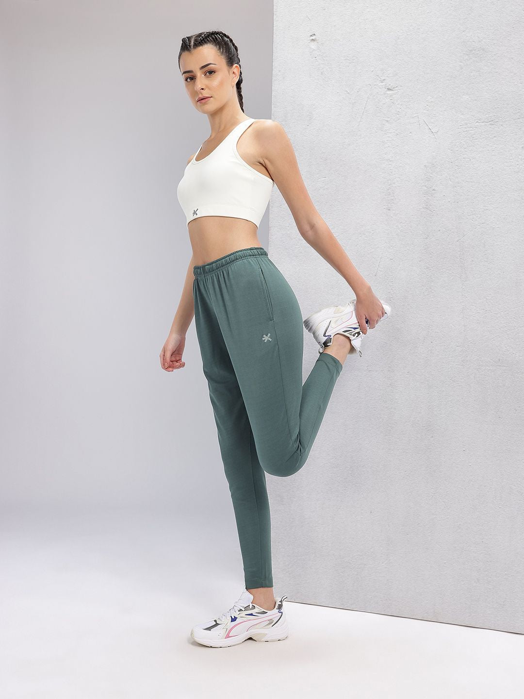 HRX by Hrithik Roshan Women Mid-Rise Running Track Pants