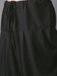 Anouk Men Green & Black Self Design Kurta with Pyjamas