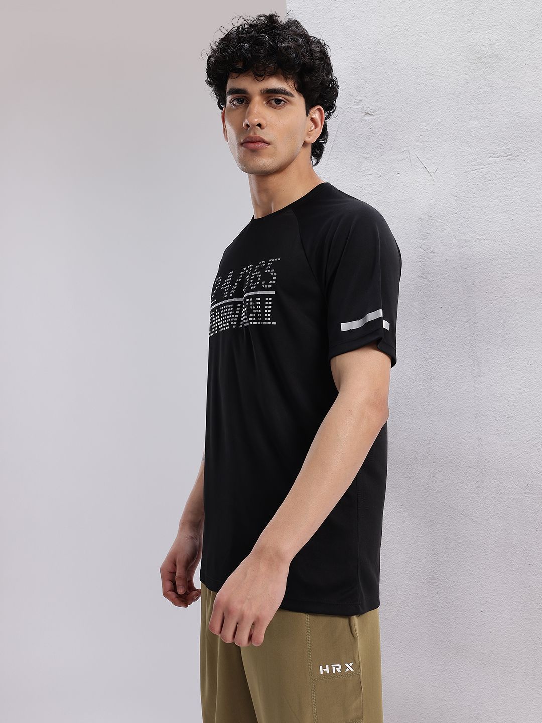 HRX by Hrithik Roshan Printed Rapid-Dry Training T-shirt
