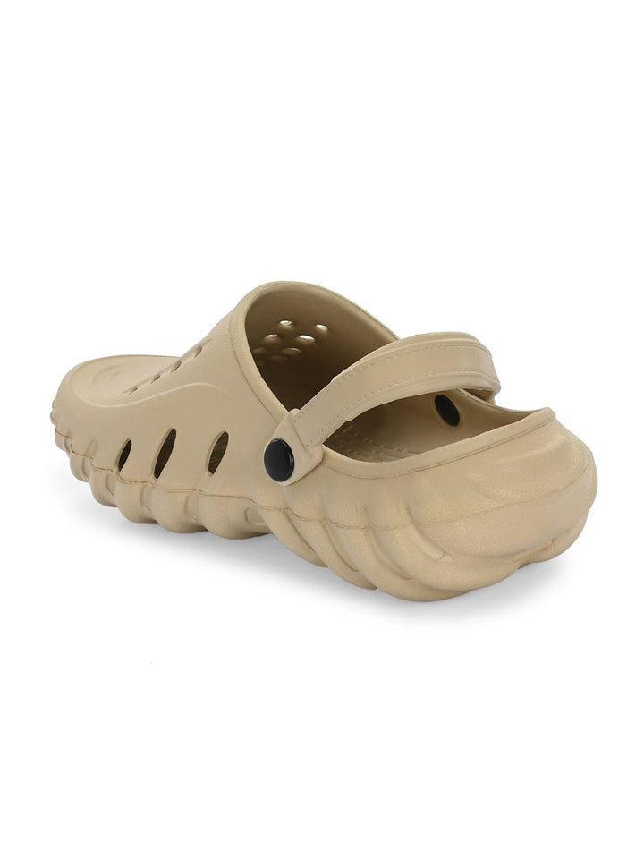 HRX by Hrithik Roshan Men Beige Slip On Clogs