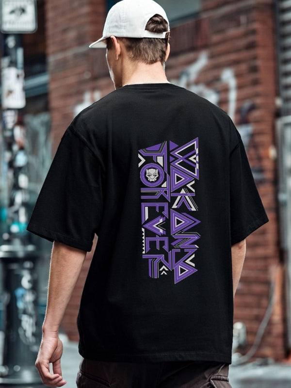 Bewakoof Cotton Printed Oversized Fit T-shirt