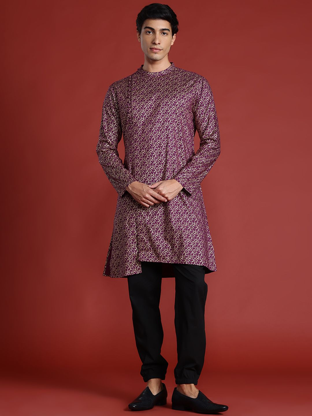 Anouk Ethnic Printed Regular Kurta Set