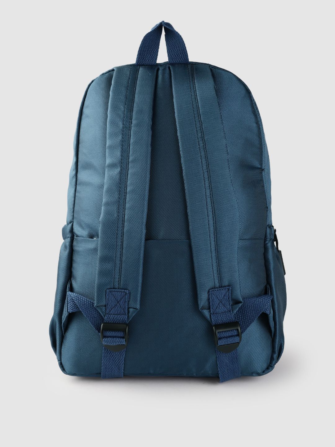 Lino Perros Women Teal Blue Solid Backpack- 28 Litres