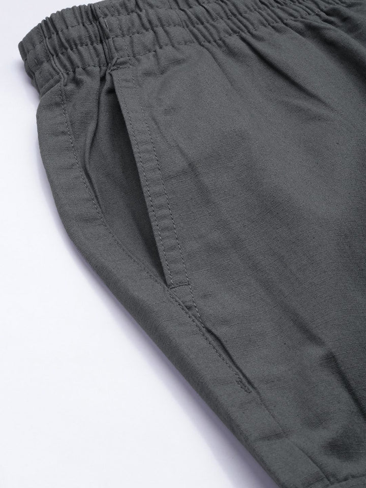 The Indian Garage Co Loose Fit Cargos Trousers