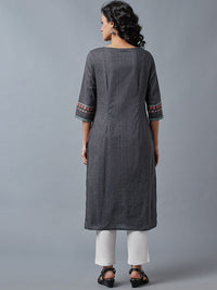 W Straight Cotton Kurta