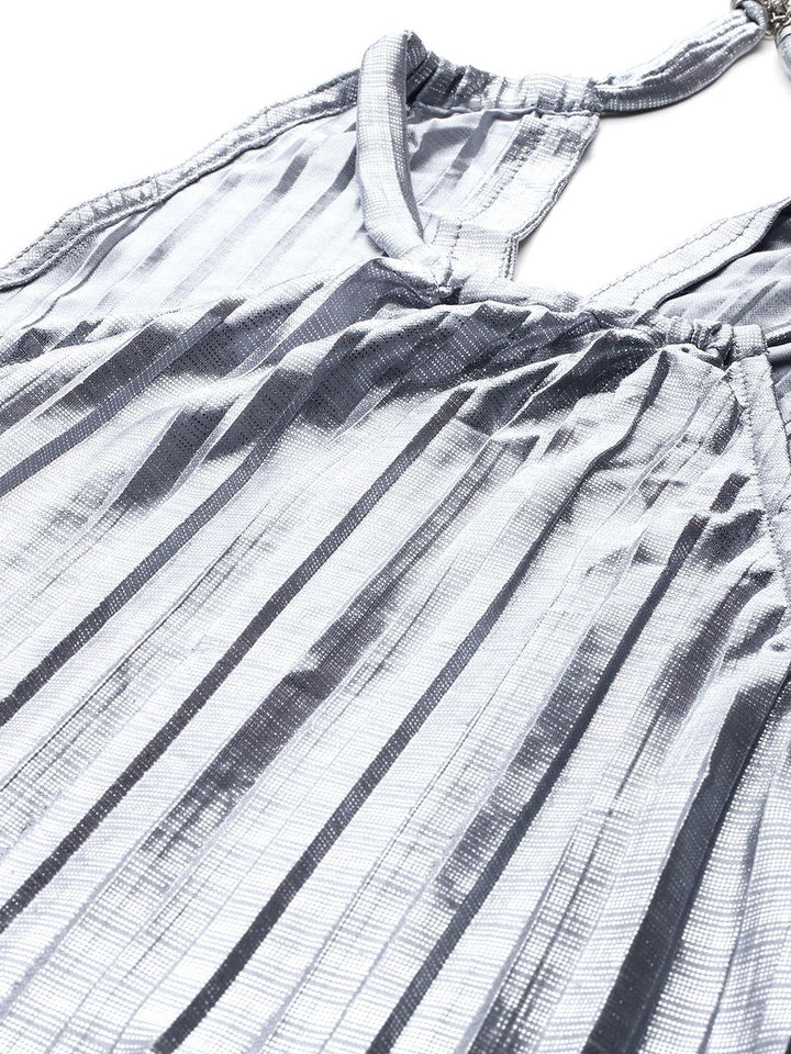 all about you Accordion Pleated Top