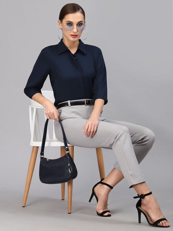Style Quotient Women Smart Formal Shirt