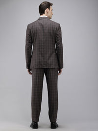Park Avenue Checked Single Breasted Formal Blazer and Trouser