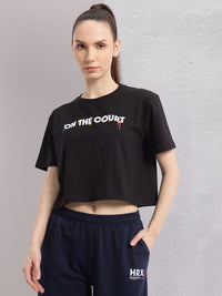 HRX by Hrithik Roshan Women Typography Printed T-shirt