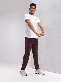 HRX by Hrithik Roshan Men Mid-Rise Rapid-Dry Training Track Pants with Toggle