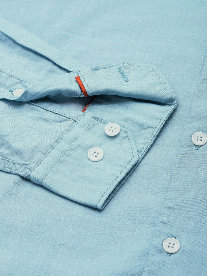 Park Avenue Slim Fit Opaque Pure Cotton Casual Shirt