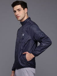 HRX by Hrithik Roshan Typography Printed Running Tailored Jacket